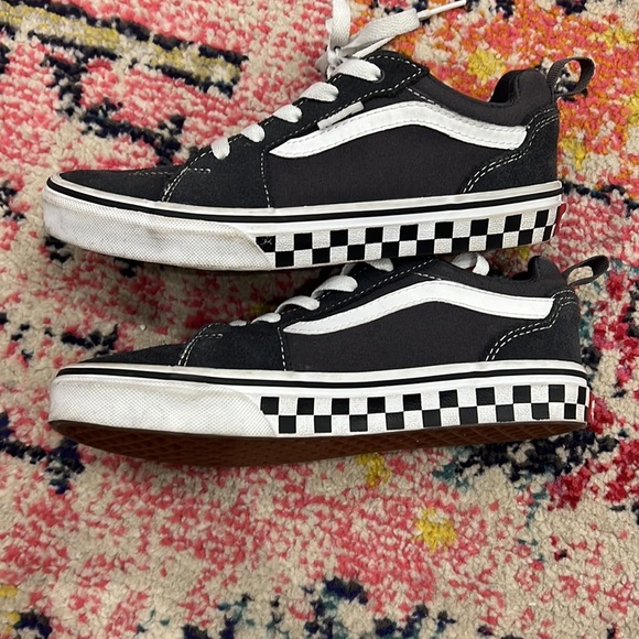 Vans Kids Checker Sidewall Asphalt Shoes - Picture 6 of 10